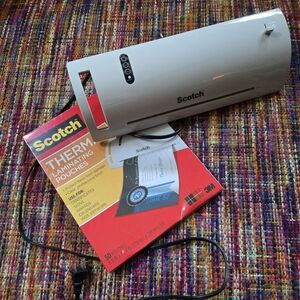 Scotch Thermal Laminator with Pouches